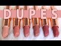 Drugstore Dupes for Popular Charlotte Tilbury Lipsticks