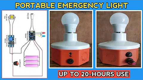 portable emergency light | part-1
