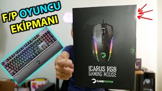 Bütçe Dostu Oyuncu Ekipmanı Olabilir mi? Gamepower Ogre Mekanik Klavye ve Icarus Fare screenshot 1