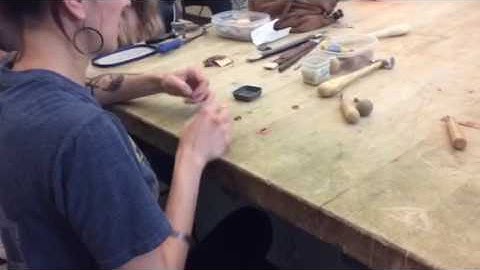 Stone setting part 1: sizing the bezel and soldering