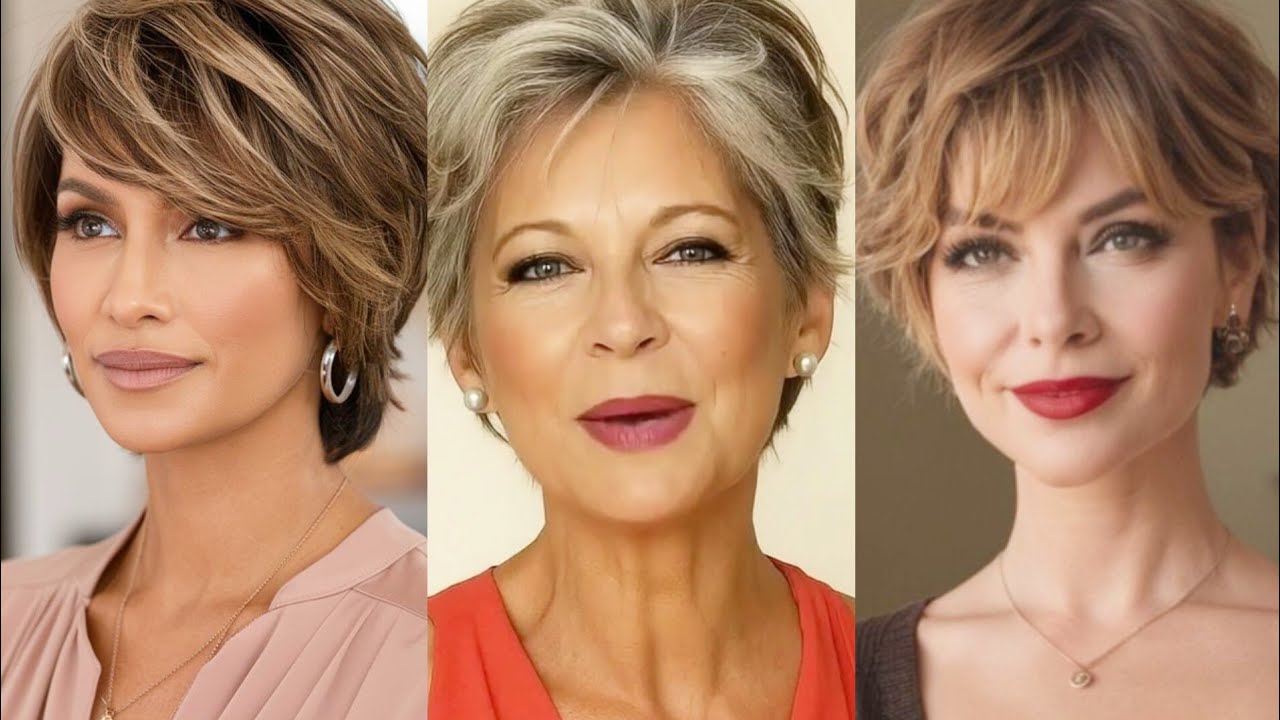 Стрижка для женщин 50+, 60+ и 70+ - Женская стрижка