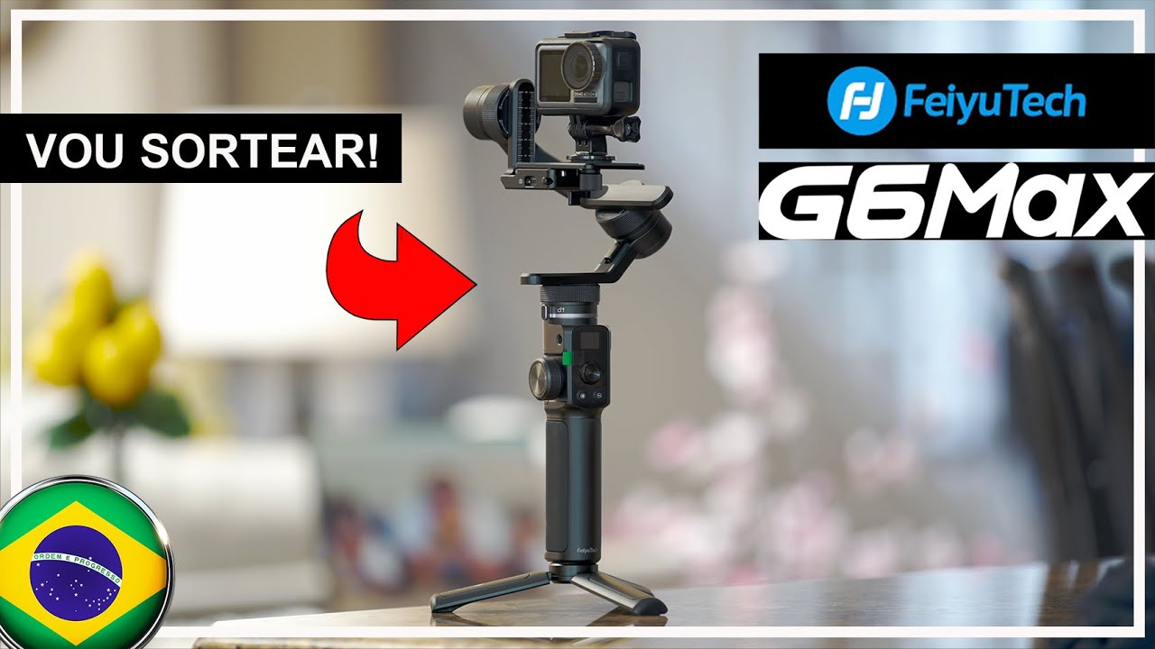 FeiyuTech G6 Max - Gimbal p/ TUDO! Vale a Pena? [Sorteio!]