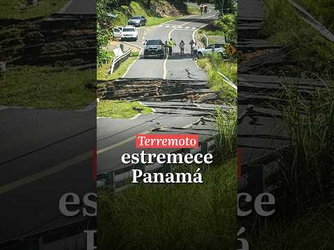 Video Potente terremoto sacude Panamá