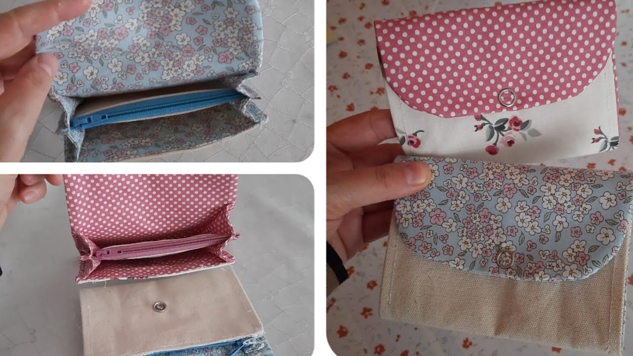 Cüzdan Dikimi / Sewing Mini Wallet