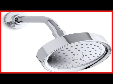 KOHLER 965-AK-CP Purist Fixed Showerhead with Katalyst air <strong>Induction</strong> Technology, One Size, Polished
