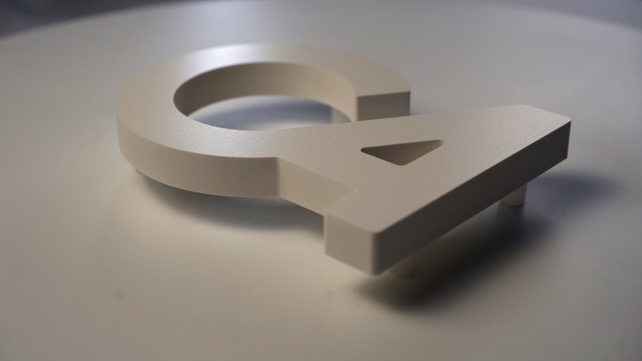 Hartschaum weiß unbehandelt 19 mm mit Abstandshaltern 4k Materialvorschau