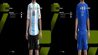 تحميل طقم الارجنتين 2024 لبيس 2013 برابط مباشر من ميديا فاير Kit Argante Pes 2024 Pes 2013