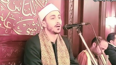 تلاوة كامله بمسجد الشرطه بصوت الكروان العالمي القارئ الشيخ مصطفي رياض من سورة النمل