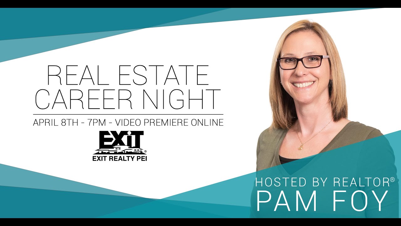 EXIT Realty PEI Presents Real Estate Career Night With Pam Foy YouTube