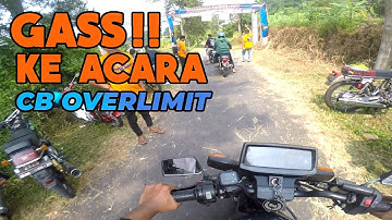 KESERUAN PERJALANAN KE ACARA SATU DEKADE CB OVERLIMIT | TOURING GLMAX ARTROZ FEAT @KEMONNGEVLOG
