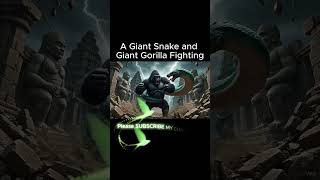 Giant Snake vs Giant Gorilla | Epic Monster Battle You Can’t Miss!