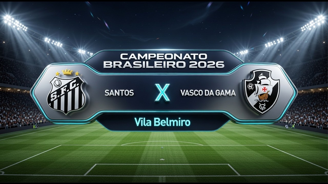 SANTOS X VASCO | BRASILEIRÃO 2026 | 4ª RODADA