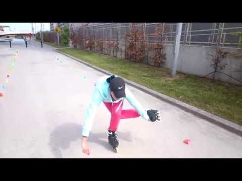 freestyle slalom skating christie tutorial
