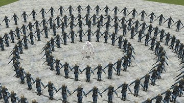 SCP-096:SL VS 100 SCP GUARD In Garry