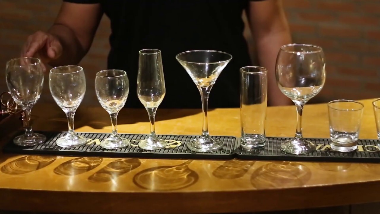 02 - Copos e Taças Essenciais na Coquetelaria