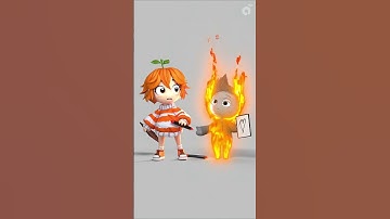 Orange vs AI (Drawing Challenge) #Orange #AnimationsVsAi #HandMadeAnimation #AIAnimation