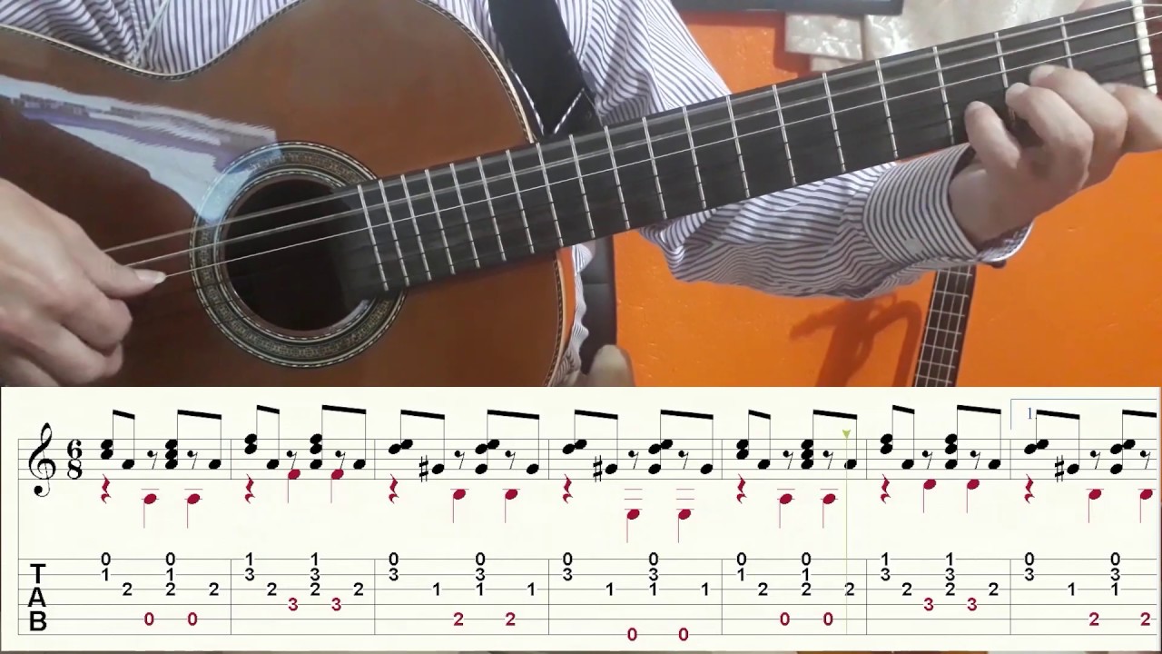 Tutorial ritmo y arpegio llanero en guitarra
