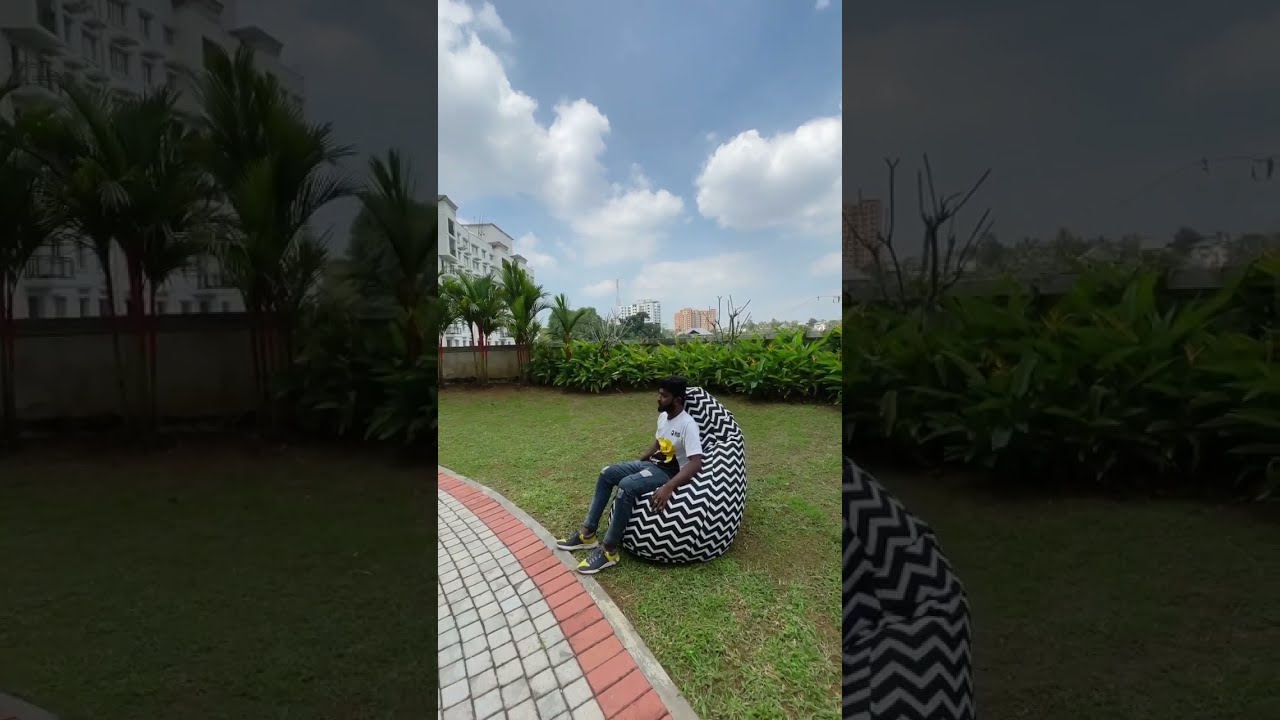 Monster size zeebro bean bag | fabric cotton canvas |  Bear teddy bean bags