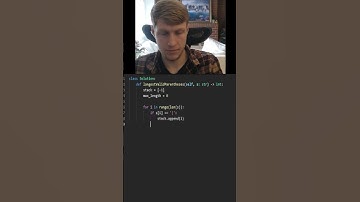 32. Longest Valid Parentheses Python LeetCode Solution  #leetcode #coding #codingproblems #python