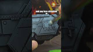 You can't drybrush tanks? WRONG! Wealth