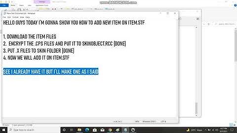 HOW TO ADD NEW ITEM ON RAN ONLINE PRIVATE