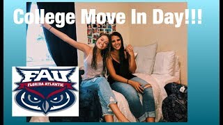 COLLEGE MOVE IN DAY\\ FAU\\ Year 2