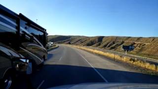 Bigrigtravels Live! Interstate 80 East from Rock Springs, Wyoming to July 13, 2016