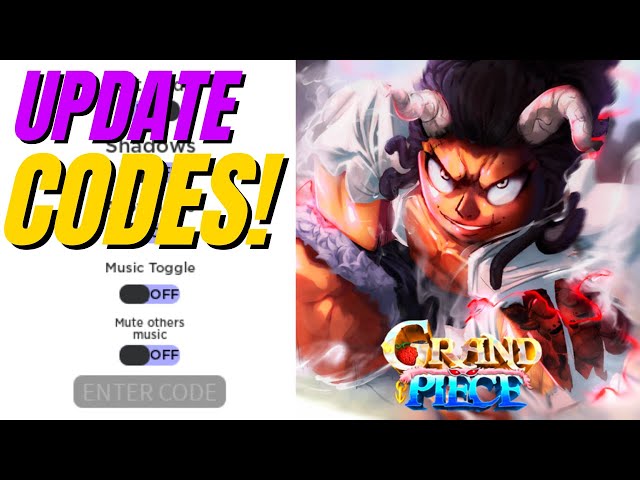 💖🤖UPDATE 8 CODES] Grand Piece Online CODES 2023! Roblox Codes for Grand  Piece Online 