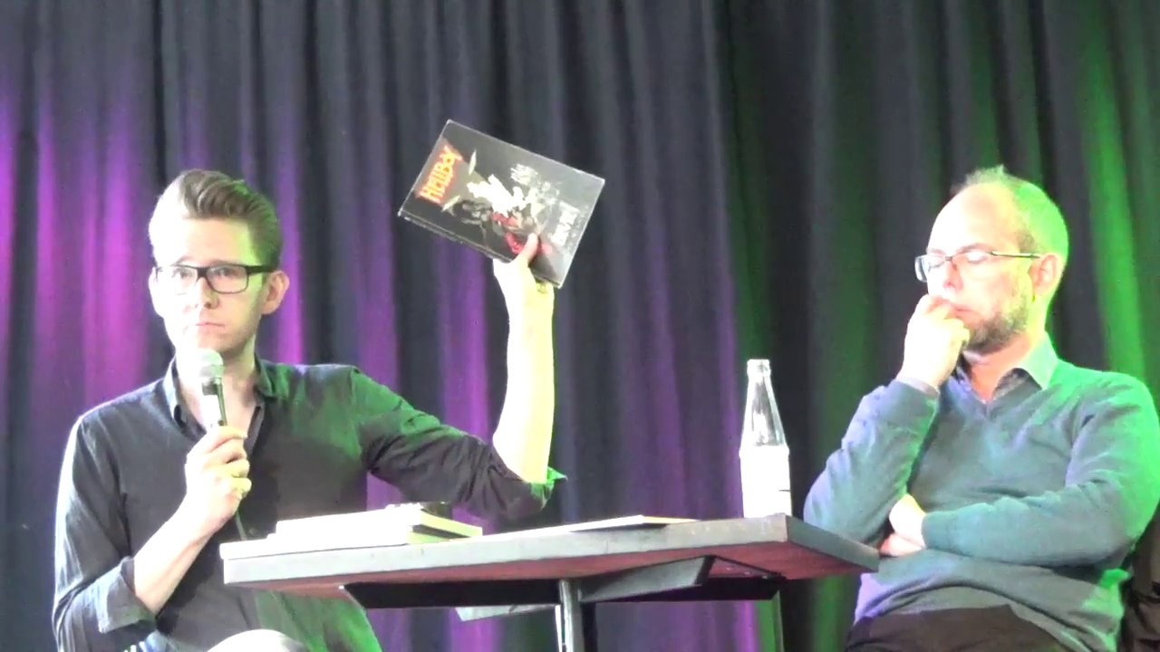 Coffee & Comics Talk #2: Palle Schmidt & Peter Snejbjerg på Nørrebronx Samlermarked 2017