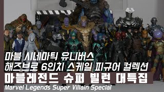 해즈브로 마블레전드 마블 시네마틱 유니버스 빌런 장난감 토이 피규어 모음 Hasbro Marvel Legends MCU Villain Toy Figure Collection