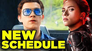 MCU Phase 4 Timeline CHANGES! Black Widow & Captain Marvel 2 Announcement!
