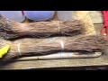 Pine needle coiling - glycerin treatment - Part 2