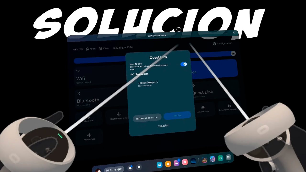 Problema QUEST no Conecta con PC - SOLUCIONADO ✔