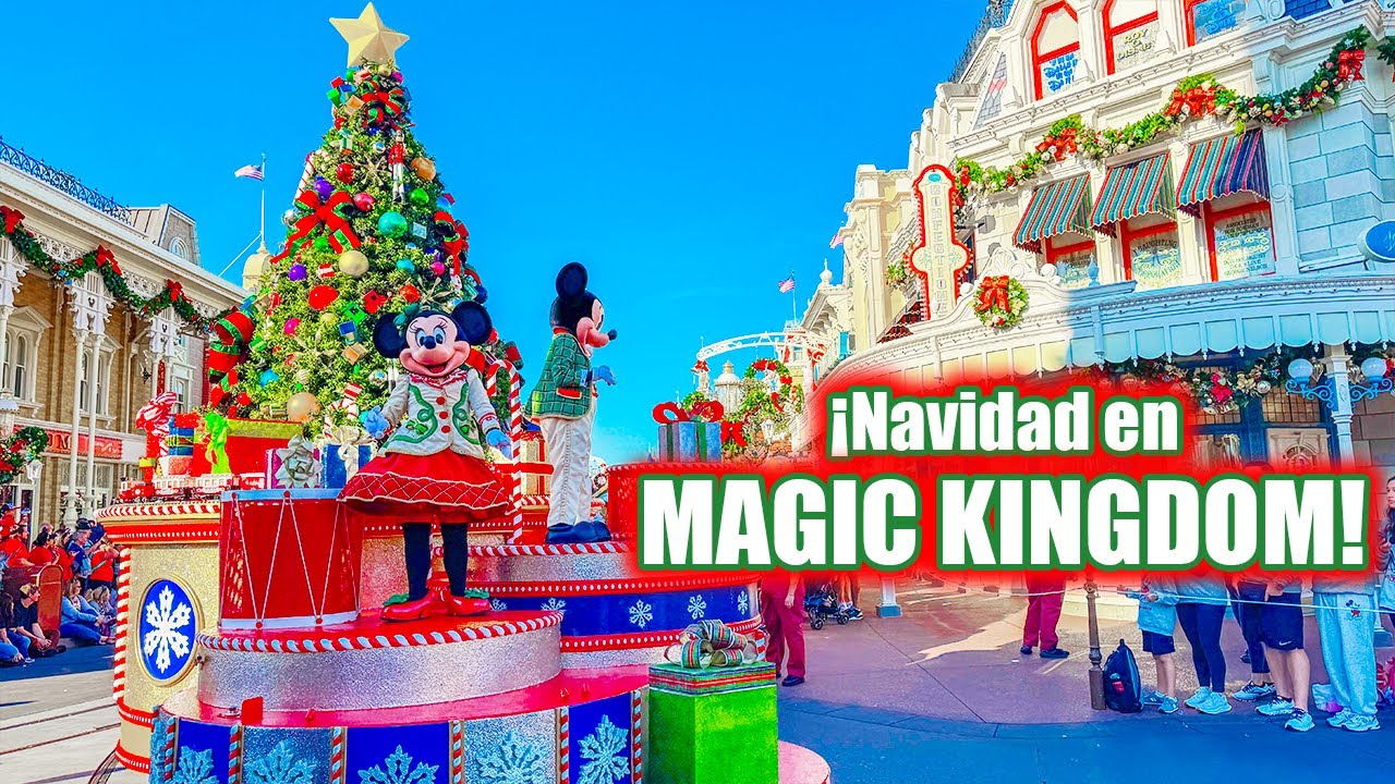 ¿CÓMO ES LA NAVIDAD en MAGIC KINGDOM? Walt Disney World- Tips e Información 🥳🤗