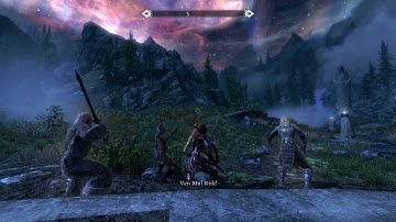 TES: Skyrim - Randomness - Heavy Modded Alduin Fight