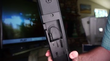 How to connect your soundbar using a 3.5mm audio cable AUX