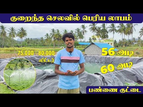 Pond liner வைத்து பண்ணிய Dharmapuri Farmerனுடைய அனுபவம்! #farming #farminghub #agriculture