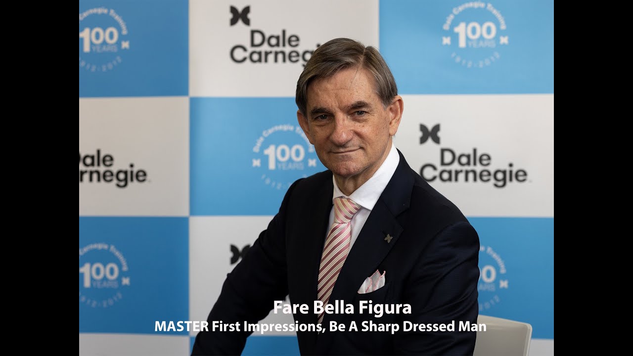 Fare Bella Figura – Italian For "Make A Good Impression" – Be A Sharp Dressed Man 