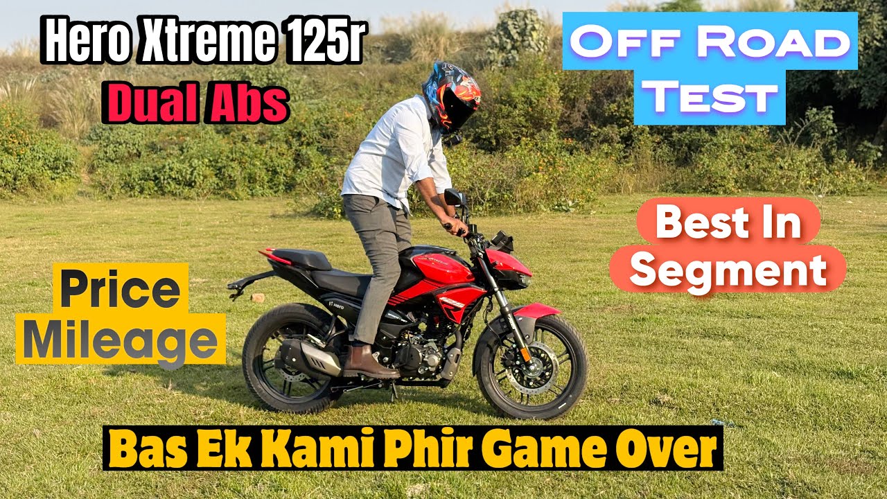 2026 New Hero Xtreme 125 r Dual Disc With Dual Channel Abs Ride Review | Price Mileage | Review 