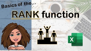 Excel for beginners: using the RANK function