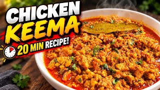 BEST Chicken Keema Recipe | Tasty Chicken Keema Masala Recipe | Bhuna Chicken Keema