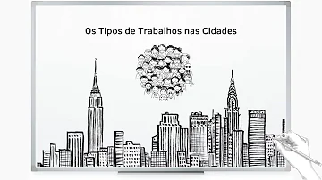 Quais são os trabalhos realizados na cidade?