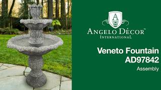 Veneto Fountain | AD93717 | Assembly
