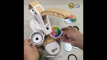 How To Make a Fridge Magnet 58mm with Latteno Badge Machine