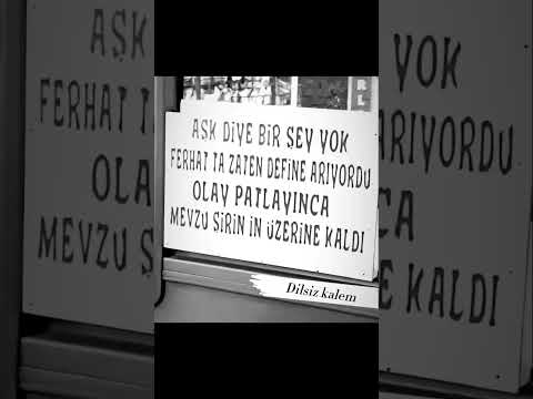 Aşk diye birşey yok. #shorts  #video