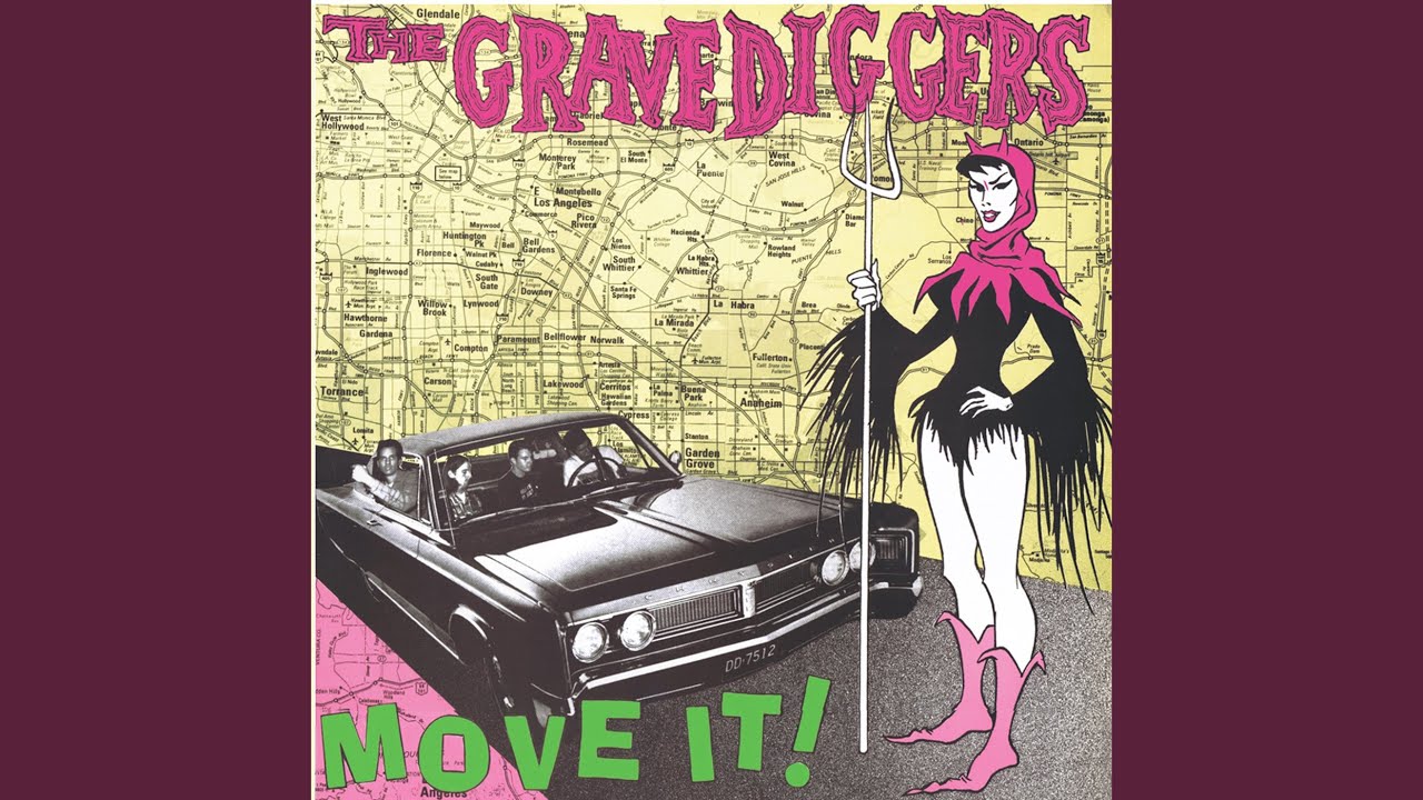 GRAVEDIGGERS (グレイヴディガーズ) - Move It ! (ドイツ限定再発 LP