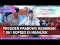 Presiden Prabowo Resmikan 1061 Koperasi Desa Merah Putih di Nganjuk Jawa Timur