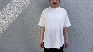 131320　スラブ地ビッグTシャツ