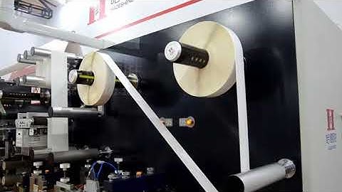 High speed RFID label converting machine