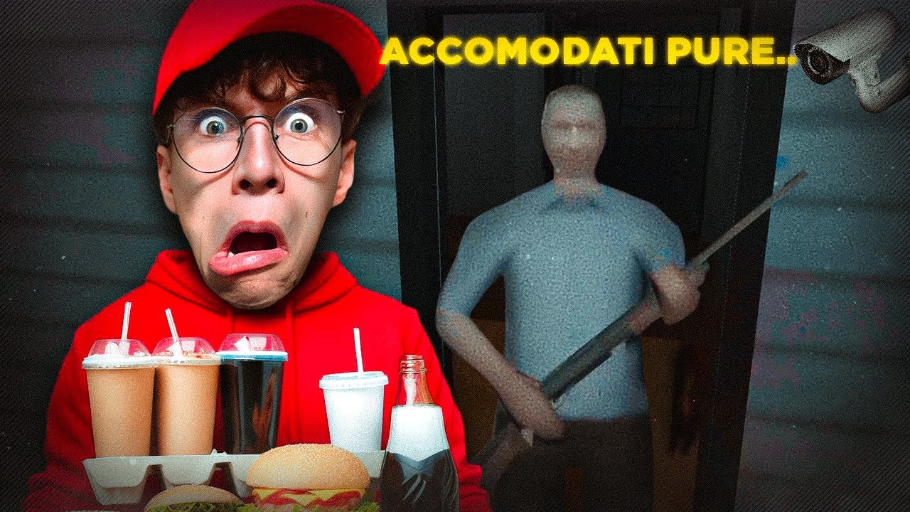 HO CONSEGNATO HAMBURGER IN TARDA NOTTE E MI SONO IMBATTUTO IN UNA CASA STRANA…